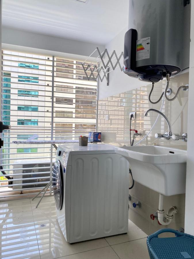 Hermoso Apartamento Con Piscina Miraflores- Canvas Lima Exterior foto